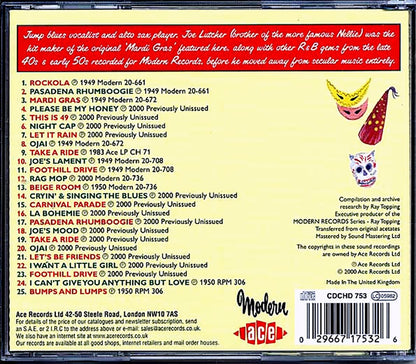 Joe Lutcher - Jumpin At The Mardi Gras: The Legendary Modern Recordings (25 tracks) Music CD