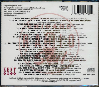 Various - Chicago Radio Soul (26 tracks) Music CD