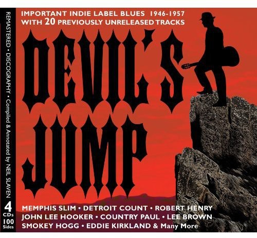 the album cover for Devils Jump-Indie Label Blues 1946 - The Devil's Jump-Indie Label Blues 1946-1957