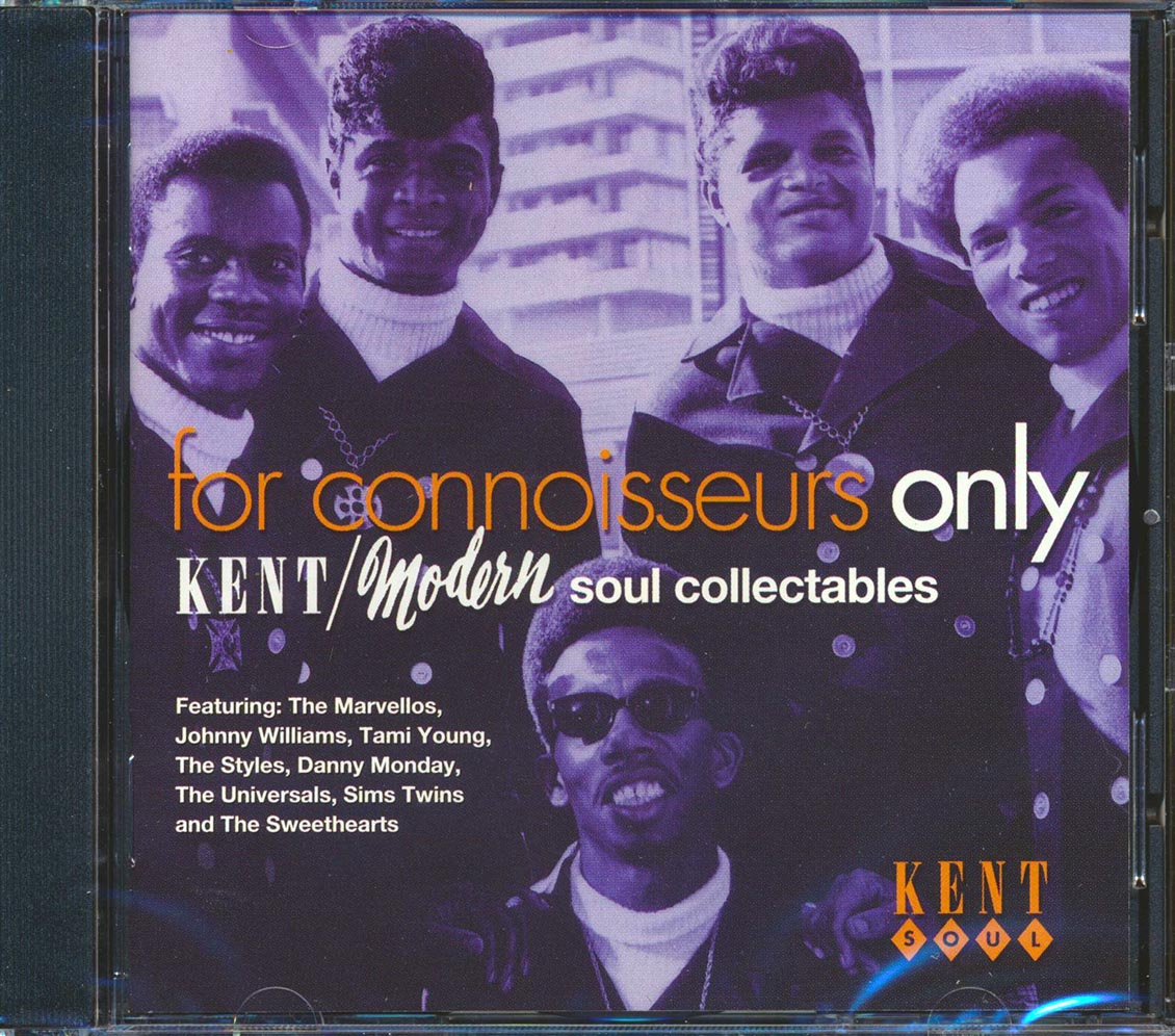 Various - For Connoisseurs Only: Kent & Modern Soul Collectables (28 tracks) Music CD