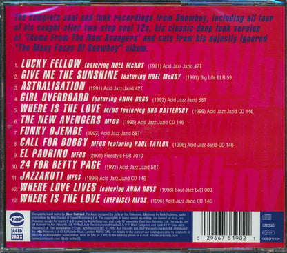 Snowboy - Snowboy's Soul Spectacular Music CD