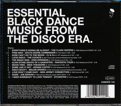 Various - Alright: Black American Dance Music From The Disco Era Music CD