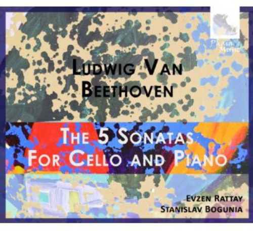 Beethoven / Rattay / Bogunia - 5 Sonatas For Cello & Piano - Music CD