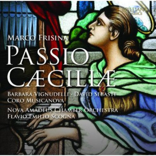 the album cover for Barbara Vignudelli - Passio Caeciliae
