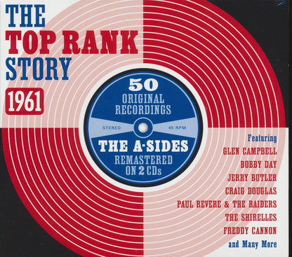 Various - The Top Rank Story 1961 (50 tracks) (2xCD) (deluxe 3-fold digipak) Music CD