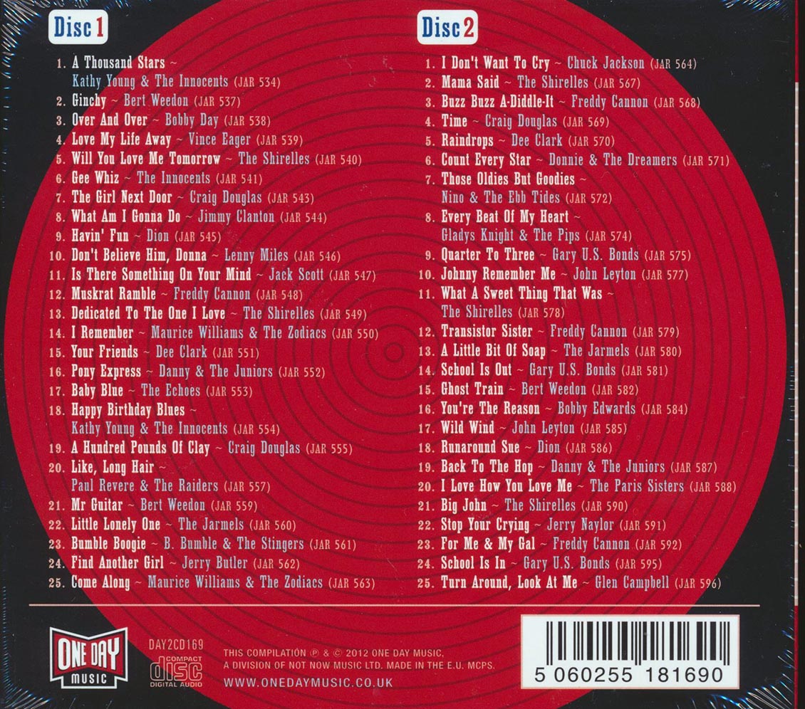 Various - The Top Rank Story 1961 (50 tracks) (2xCD) (deluxe 3-fold digipak) Music CD