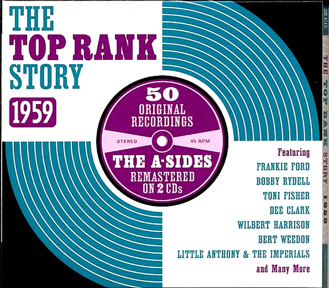 Various - The Top Rank Story 1959 (50 tracks) (2xCD) (deluxe 3-fold digipak) Music CD