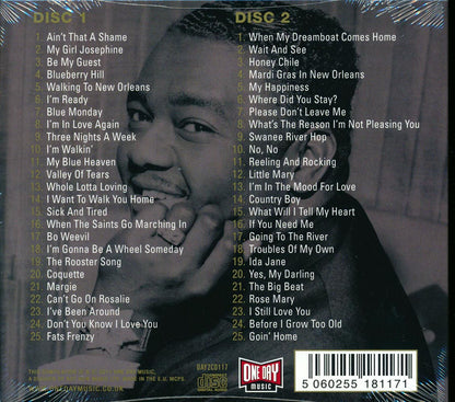 Fats Domino - Greatest Hits (50 tracks) (2xCD) (deluxe 3-fold digipak) Music CD