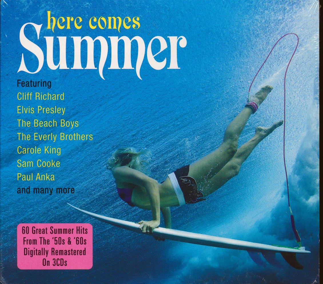 Various - Here Comes Summer (60 tracks) (3xCD) (deluxe 3-fold digipak) Music CD
