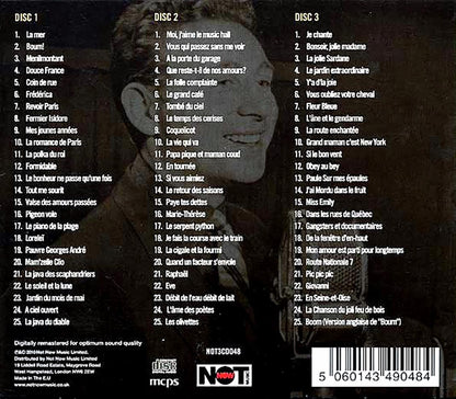 Charles Trenet - Definitive Collection (75 tracks) (3xCD) (deluxe 3-fold digipak) Music CD