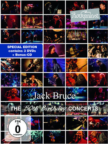 Bruce,jack - Rockpalast: 50th Birthday Concerts - DVD
