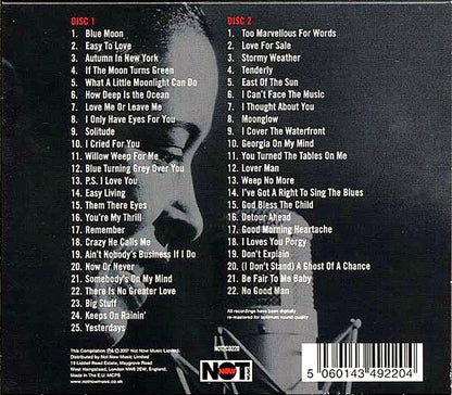 Billie Holiday - The Great American Songbook (47 tracks) (2xCD) Music CD