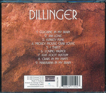 Dillinger - Kings Of Reggae (Cocaine In My Brain, Crab Louse, etc.) Music CD
