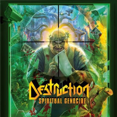 the album cover for Destruction - Spiritual Genocide [Import]