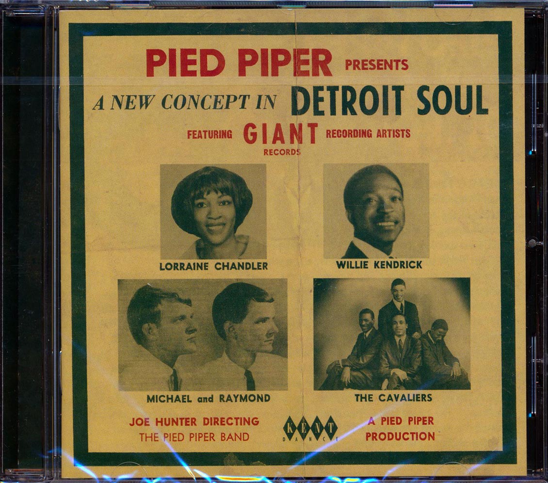 Various - Pied Piper Presents A New Concept In Detroit Soul (24 tracks) Music CD