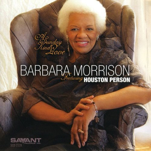 the album cover for Barbara Morrison - A Sunday Kind of Love