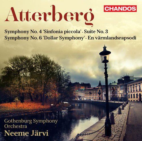 the album cover for Neeme Järvi - Symphony No 4 Sinfonia Piccola