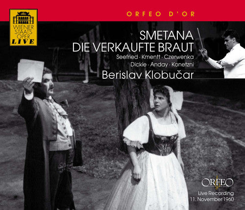 the album cover for Smetana / Klobucar - Die Verkaufte Braut