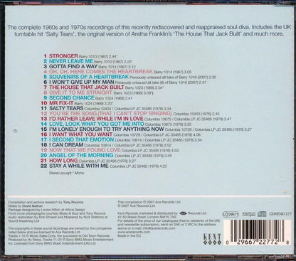 Thelma Jones - Second Chance: The Compleye Barry And Columbia Recordings Music CD