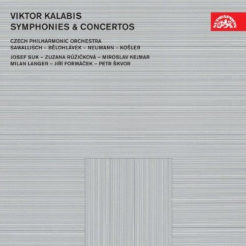 the album cover for Kalabis / Skvor / Czech Philharmonic Orch / Kosler - Symphonies & Concertos