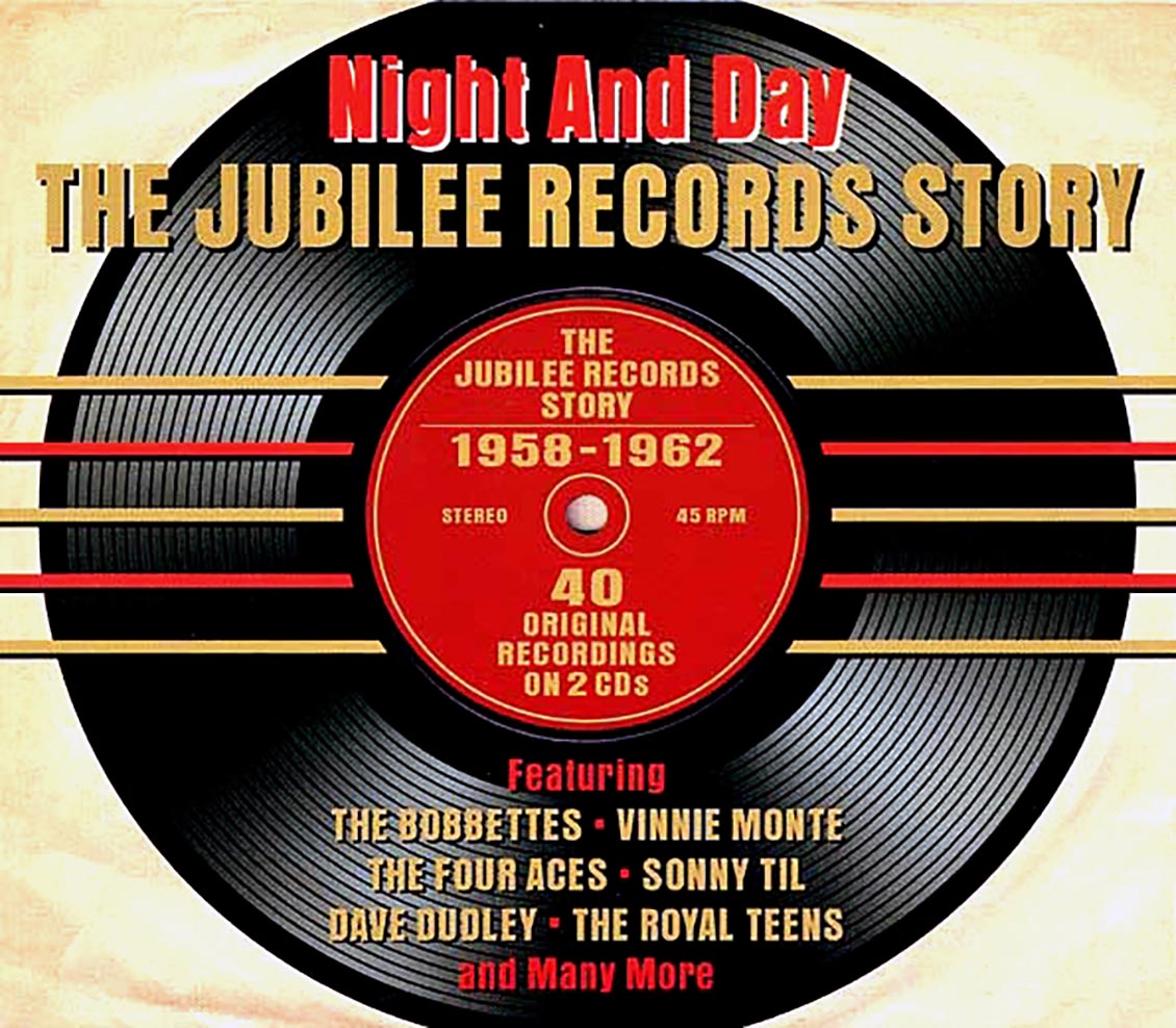Various - Night And Day: The Jubilee Records Story 1958-1962 (40 tracks) (2xCD) (deluxe 3-fold digipak) Music CD