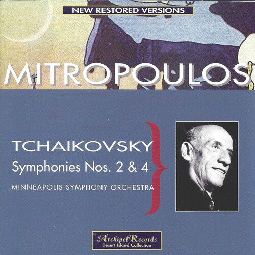 Tchaikovksy / Mitropoulos - Sym 2 & 4-minneap - Music CD