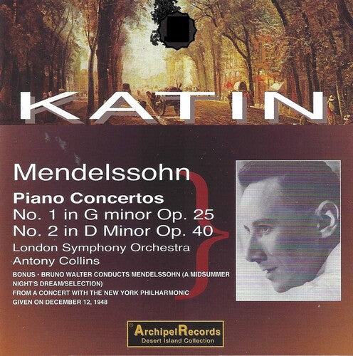 Mendelssohn / Katin - Klavierkonzerte 1 & 2 - Music CD