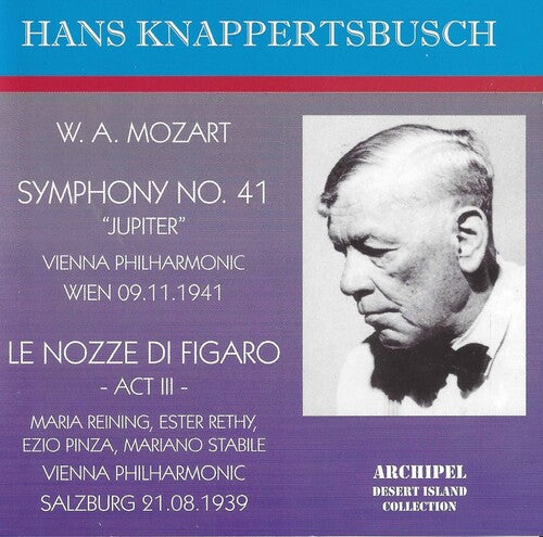 Mozart / Knappertsbusch - Sym 41 / Figaro 3. - Music CD