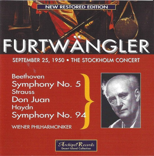 Beethoven / Furtwangler - Sym 5 + Strauss - Music CD