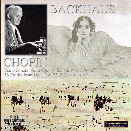 Chopin / Backhaus - Pno Son 2 Ballade - Music CD