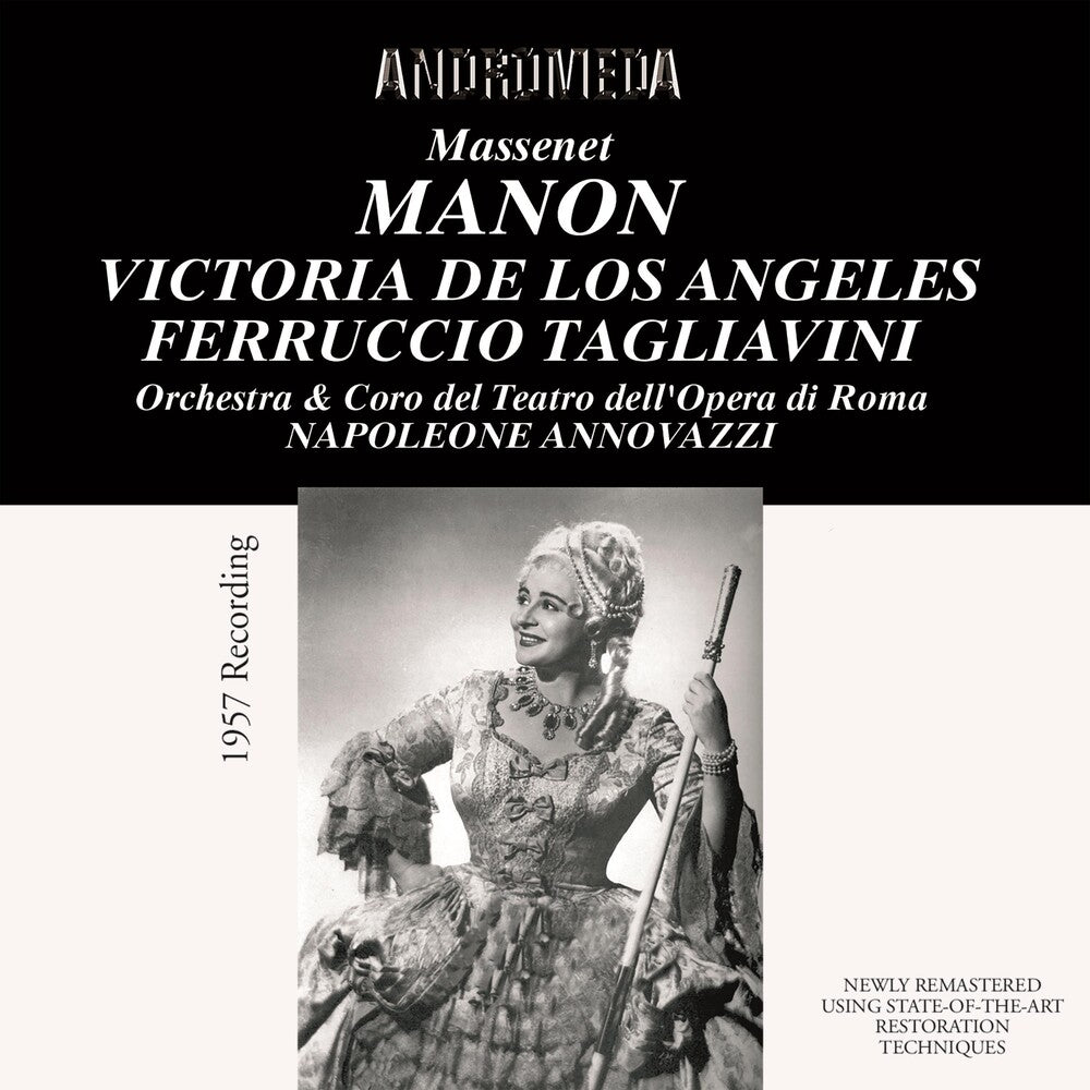 the album cover for Massenet / De Los Angeles - De Los Angeles-Tagliavi