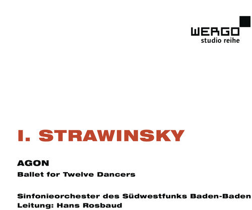 Stravinsky / Baden-baden / Rosbaud - Agon - Music CD