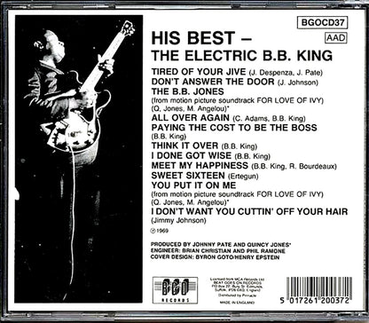 BB King - His Best: The Electric BB King Music CD