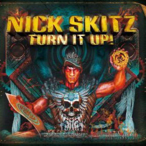 the album cover for Nick Skitz - Turn It Up