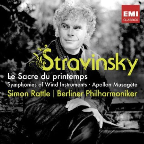 the album cover for Stravinsky / Berliner Harmoniker - Le Sacre Du Printe
