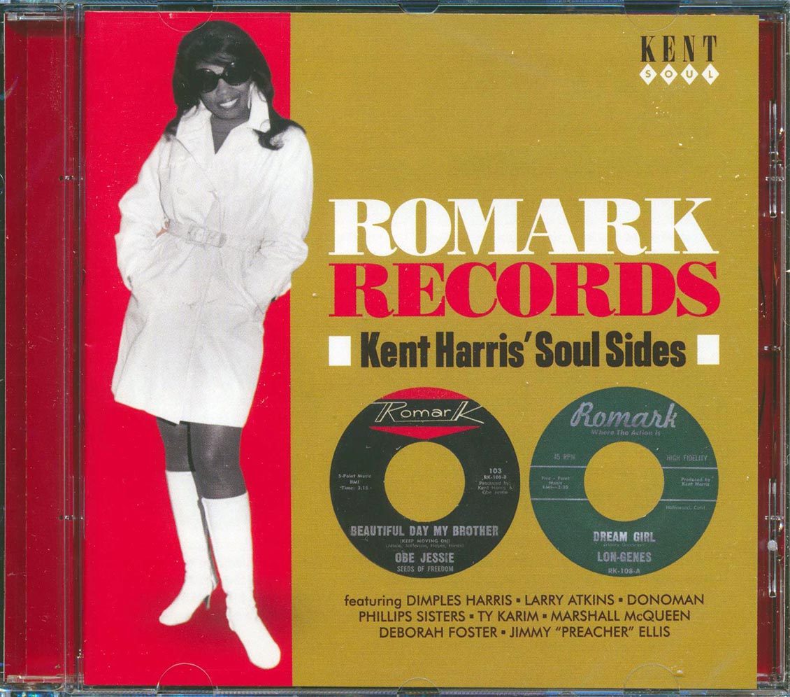 Various - Romark Records: Kent Harris' Soul Sides (25 tracks) Music CD