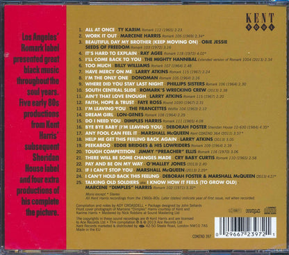 Various - Romark Records: Kent Harris' Soul Sides (25 tracks) Music CD