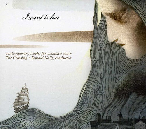 the album cover for Crossing - I Want to Live