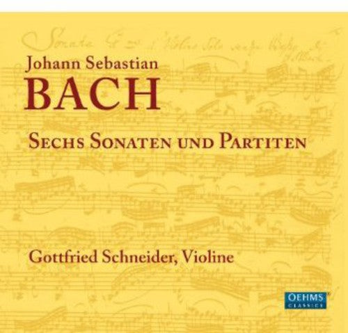 the album cover for Gottfried Schneider - 6 Sonatas & Partitas