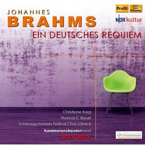 the album cover for Rolf Beck - Ein Deutsches Requiem