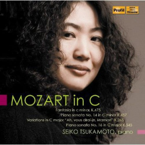 the album cover for Seiko Tsukamoto - Mozart in C