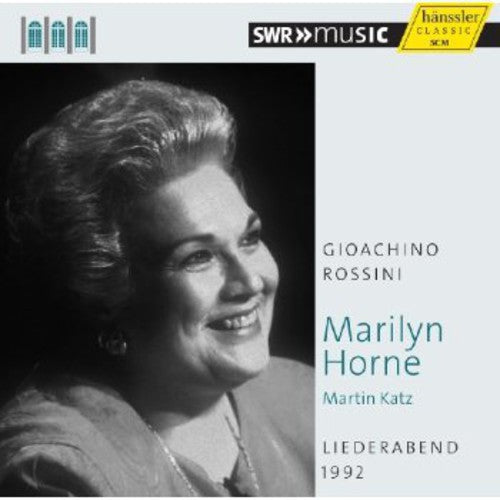 Rossini / Horne / Katz - Liederabend 1992 - Music CD