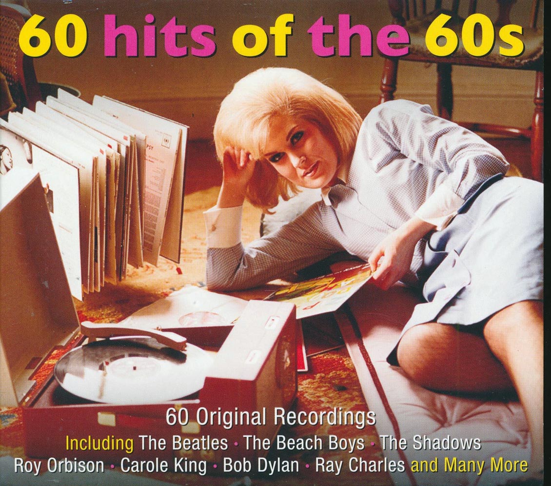 Various - 60 Hits Of The 60s (60 tracks) (3xCD) (deluxe 3-fold digipak) Music CD