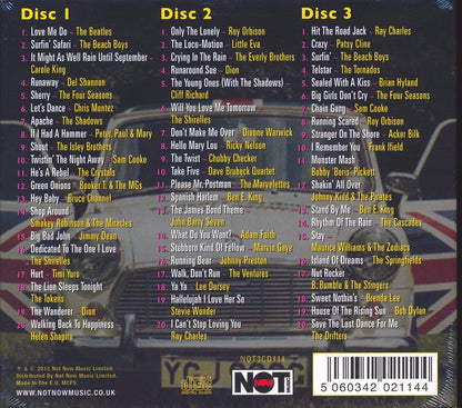 Various - 60 Hits Of The 60s (60 tracks) (3xCD) (deluxe 3-fold digipak) Music CD