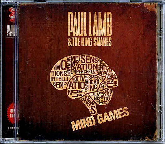Paul Lamb & King Snakes Mind Games Music CD