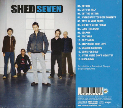 Shed Seven - See Youse At The Barras: Live In Concert Music CD