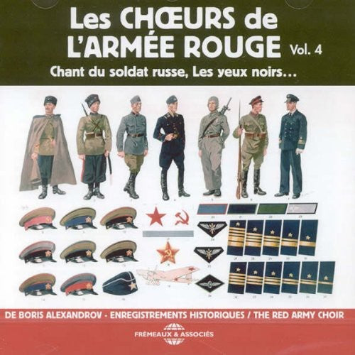 the album cover for Red Army Choir & Boris Alexandrov - Red Army Choir, Vol. 4