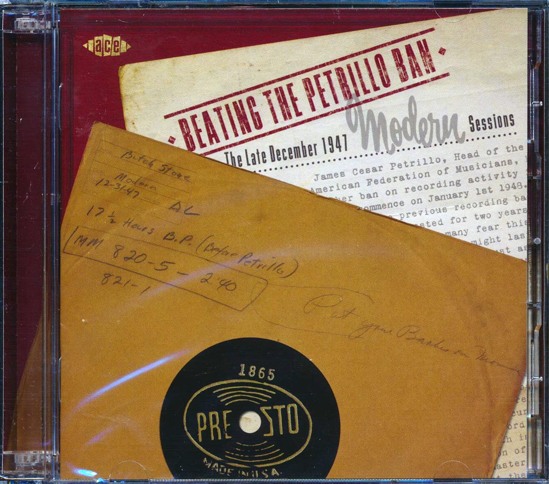 Various - Beating The Petrillo Ban: The Late December 1947 Modern Sessions (49 tracks) (2xCD) Music CD