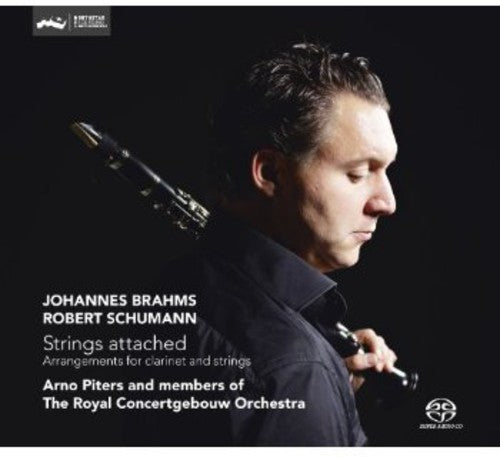 the album cover for Brahms / Royal Concertgebouw Orch Members / Piters - Strings Attached