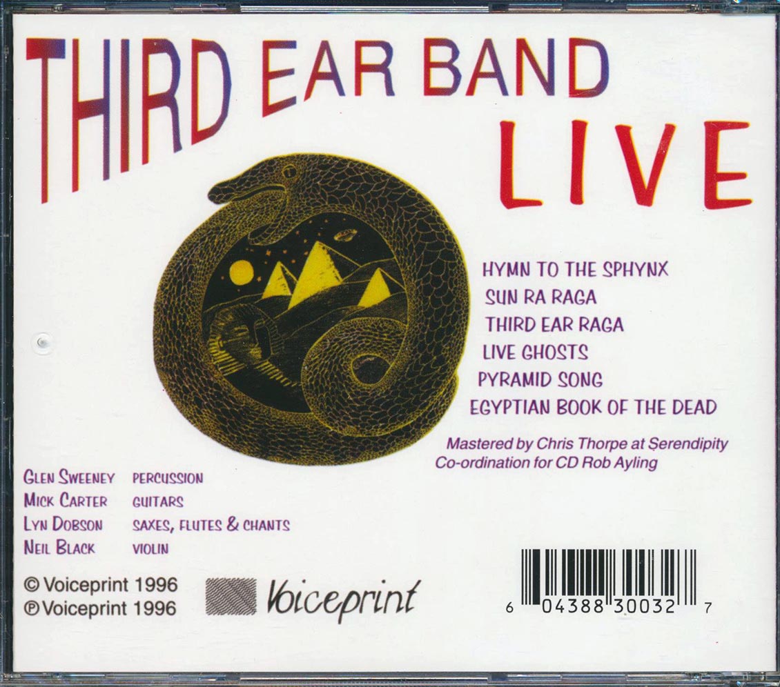 Third Ear Band - Live Music CD